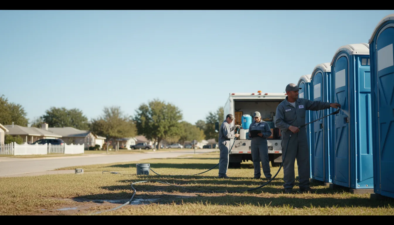 Long-Term Portable Toilet Rental in Canal Fulton, OH near me